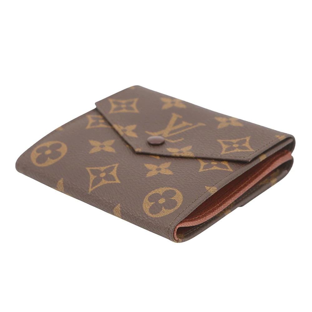 Louis Vuitton Wallet Carte Portemonnaie Bi Credit Monogram Billet fold Brown